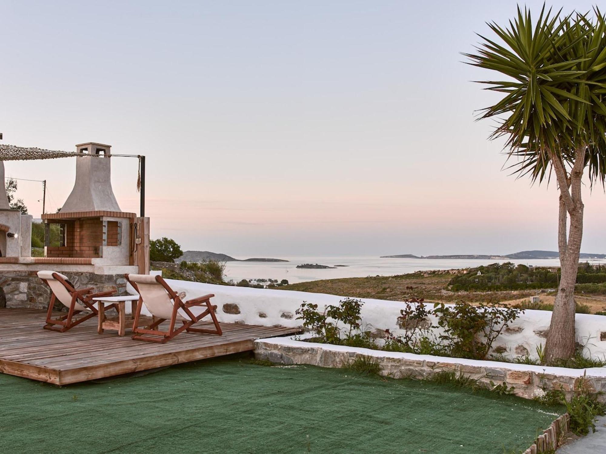 Maria Seaview Villa Near Naousa Exteriér fotografie